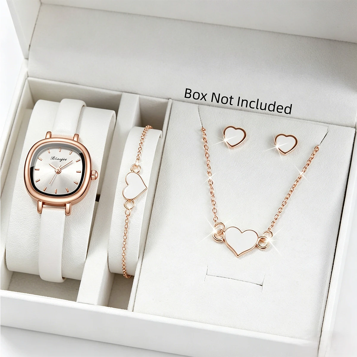 Fine Jewelry Watches Women - 5PCS Fashion Square Dial Vrouwen Quartz