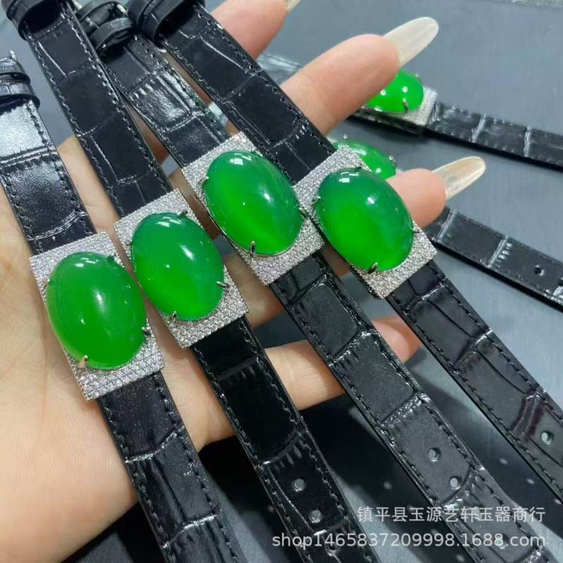 Fine Jewelry Watches Women - Natuurlijke hoge polsband verzilverde ingelegde vredesarmband