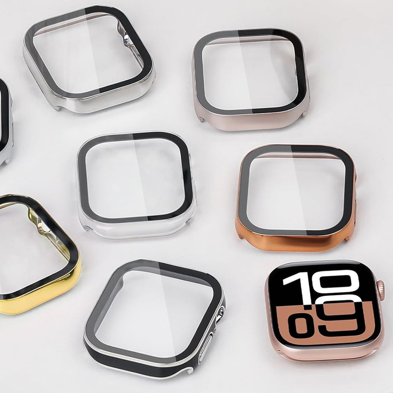 Jewelry Smart Watches - Screenprotector voor Apple Watch 10 Case