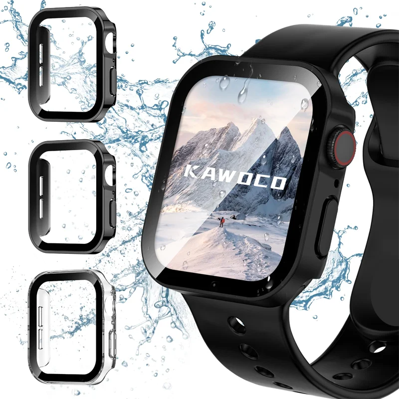 Jewelry Smart Watches - Gehard glazen deksel voor Apple Watch