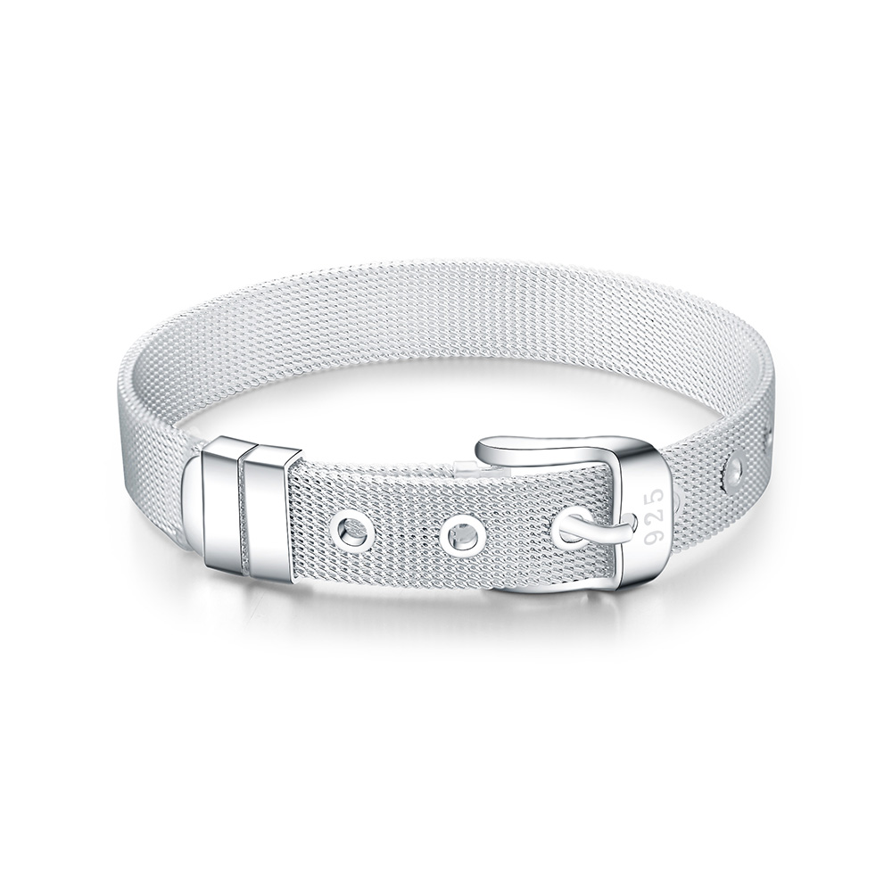Fine Jewelry Watches Women - Modieuze Riem Ontwerp Puur 925 Sterling