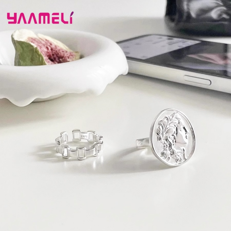 Fine Jewelry Watches Women - 925 zilveren horlogeketting ringen voor dames