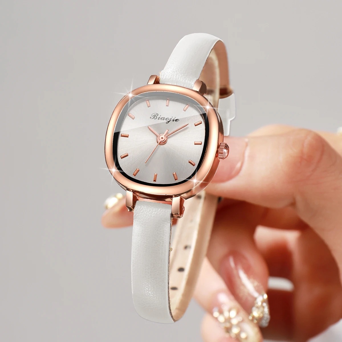 5PCS Fashion Square Vrouwen Qu - Fine Jewelry Watches Women recensie en prijs