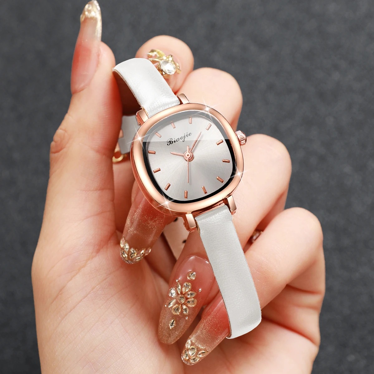 5PCS Fashion Square Vrouwen Qu - Fine Jewelry Watches Women recensie en prijs