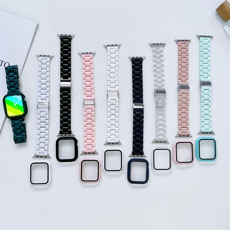 Horlogeband + Case + glas Voor - Jewelry Smart Watches recensie en prijs