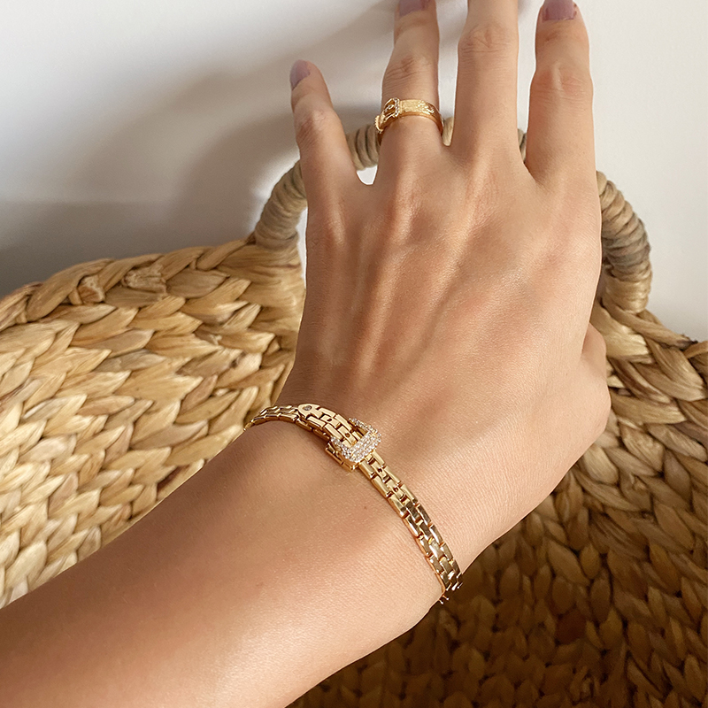 Messing Met 18K Gouden Horloge - Fine Jewelry Watches Women recensie en prijs