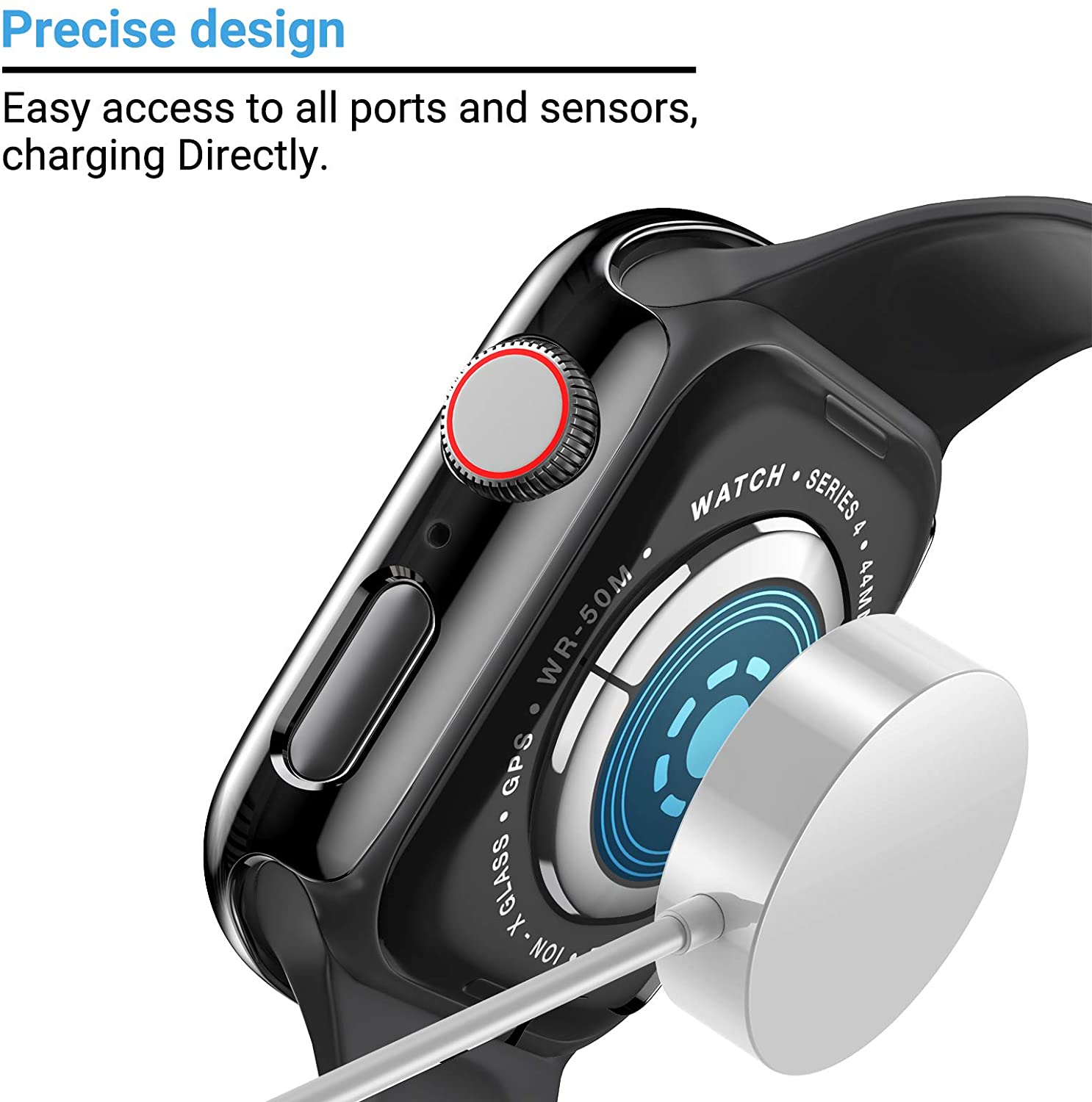 Glas + cover voor Apple Watch  - Jewelry Smart Watches recensie en prijs
