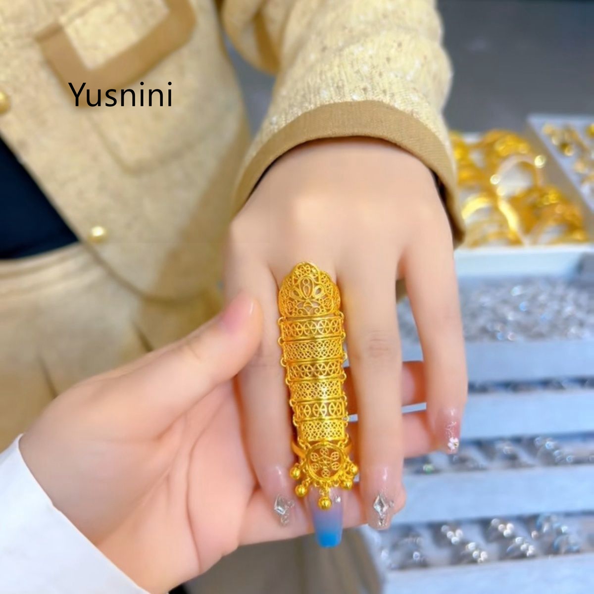 Hot Selling Nieuwe Dubai Siera - Statement Cocktail Ring recensie en prijs