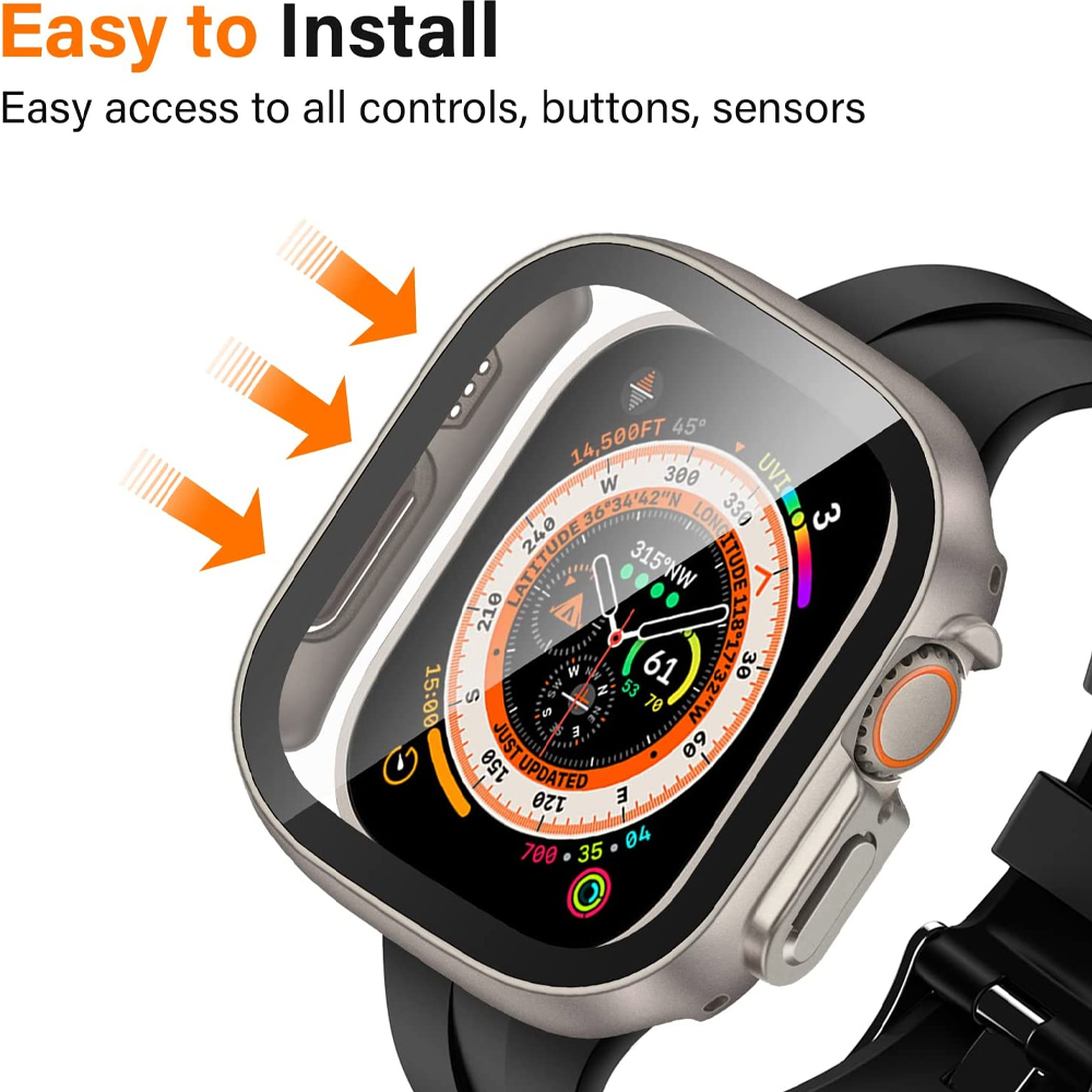 Glas + case Voor Apple Horloge - Jewelry Smart Watches recensie en prijs