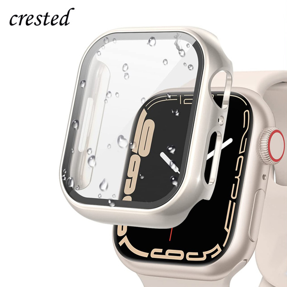 Glas + Cover Voor Apple Watch  - Jewelry Smart Watches recensie en prijs