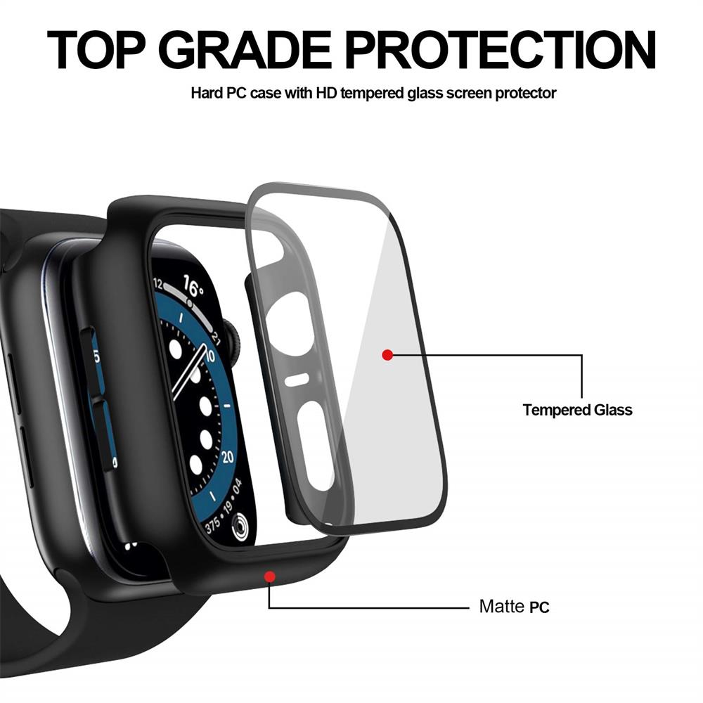 Glas + Cover Voor Apple Watch  - Jewelry Smart Watches recensie en prijs