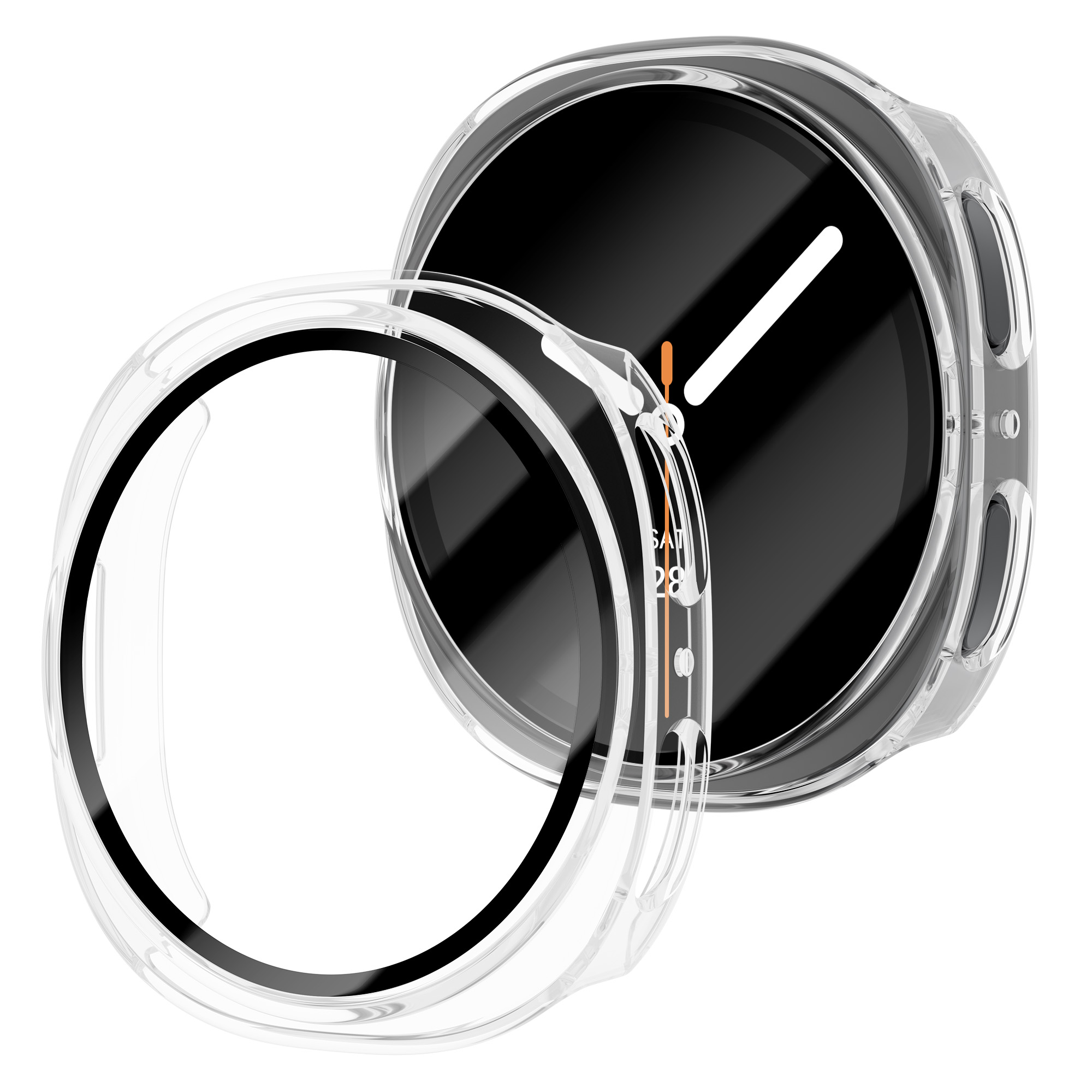 Gehard glas + pc-hoes voor Sam - Jewelry Smart Watches recensie en prijs