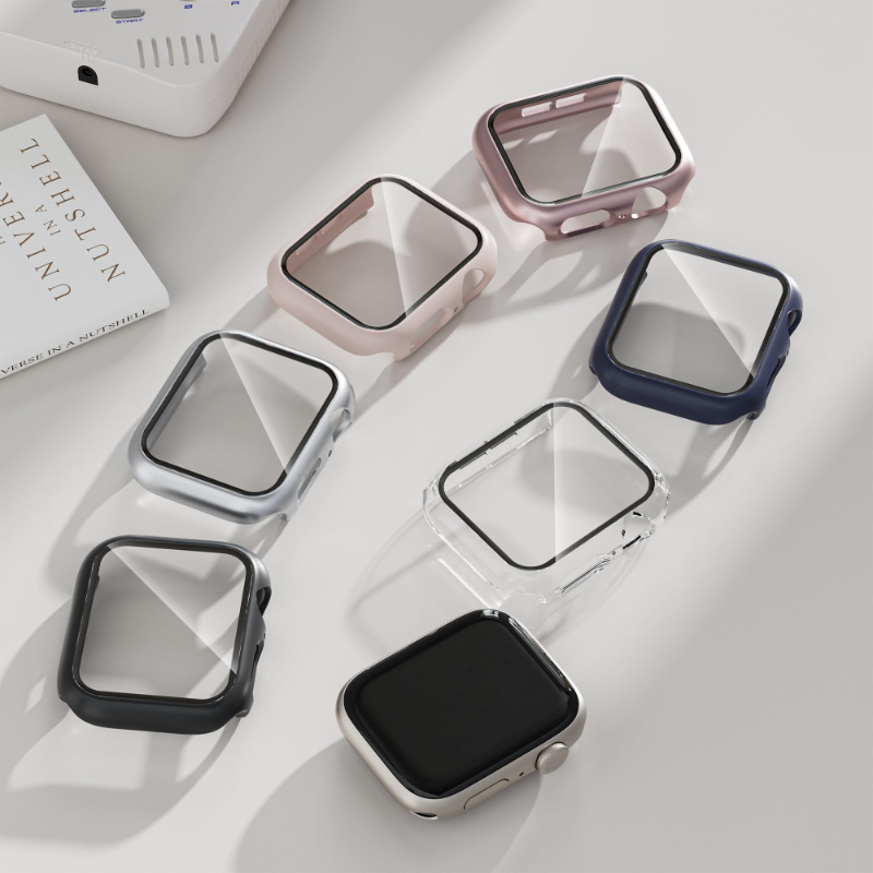 2 Stuks Gehard Glas + Case Voo - Jewelry Smart Watches recensie en prijs