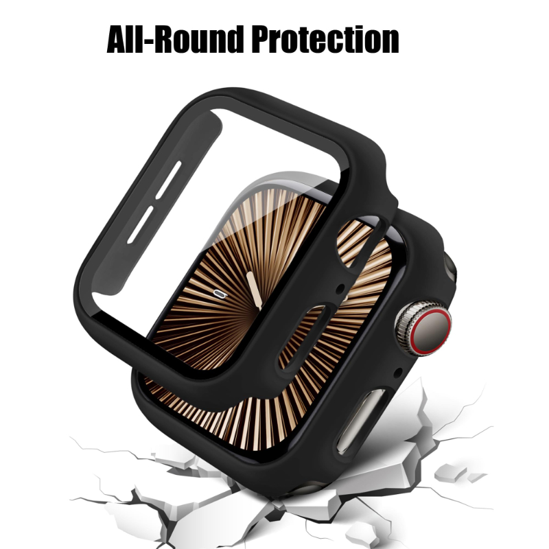 2 Stuks Gehard Glas + Case Voo - Jewelry Smart Watches recensie en prijs