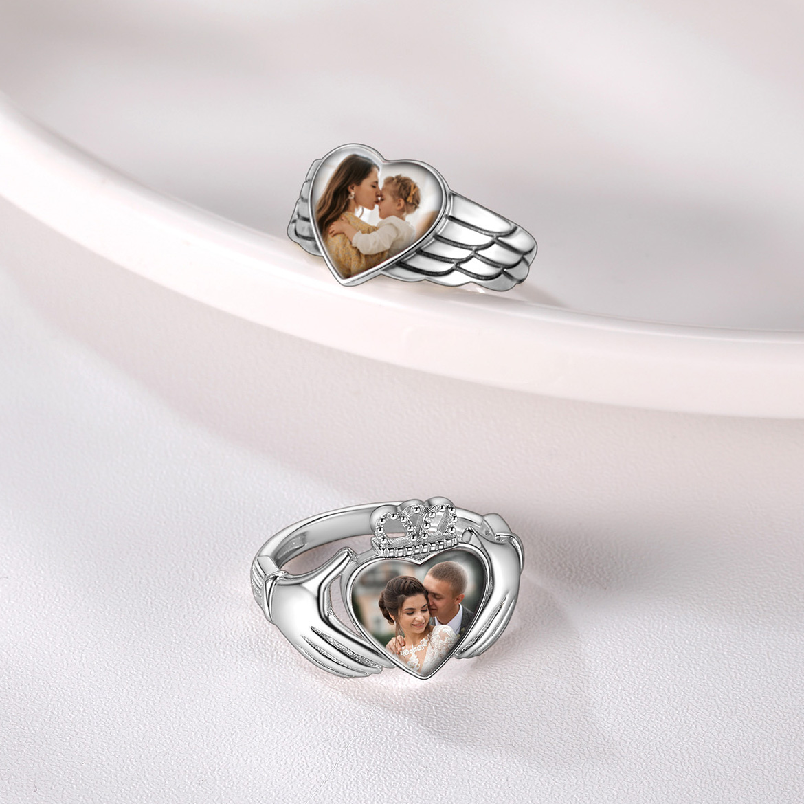 U7 Custom Foto Ringen Voor Vro - Statement Cocktail Ring recensie en prijs